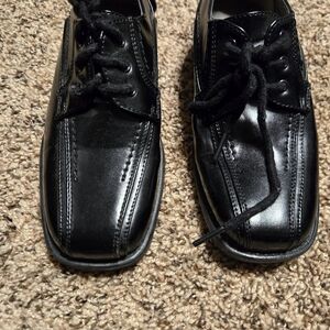 *Size 10* Stacy Adams* Black Dress Shoes With Laces*